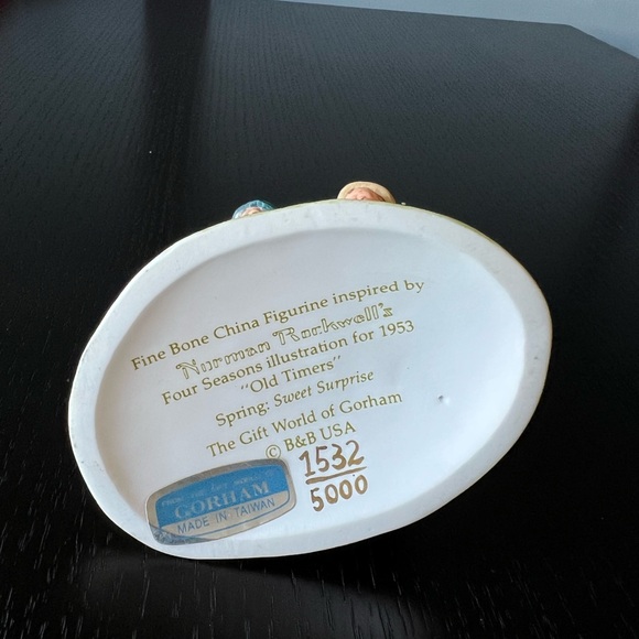 Norman Rockwell "OLD TIMERS" - Sweet Surprise - Limited Edition 1532/5000 - Picture 6 of 6